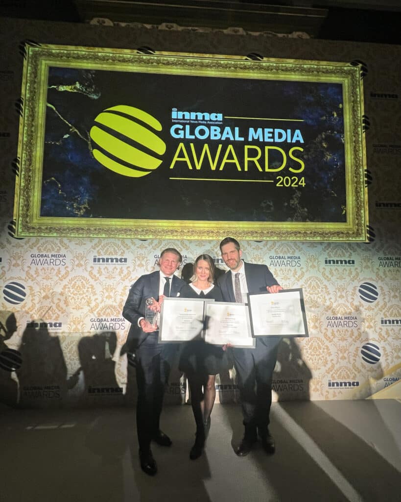 INMA Global Media Awards 2 - Expressen - Lisah Silfwer